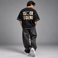 Clock Is Ticking Limited Edition oversized tee back model