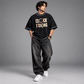 Clock Is Ticking Limited Edition oversized tee front model