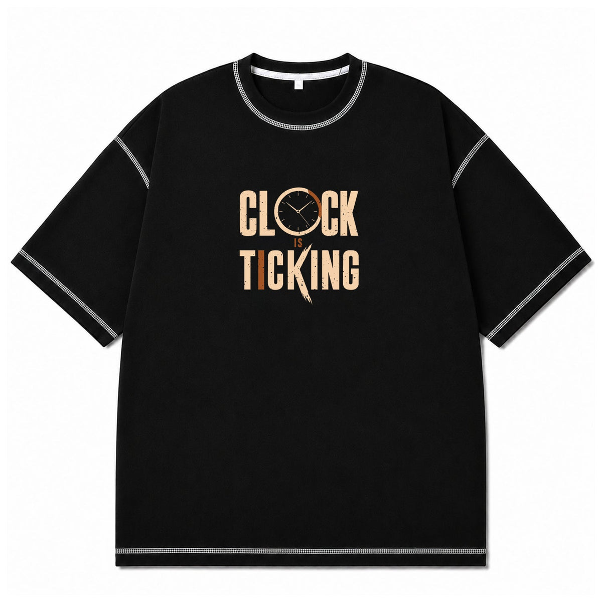 Clock Is Ticking Limited Edition tee front